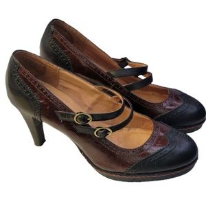 Wingtip Black and Brown Heels Schuler & Sons Philadelphia
